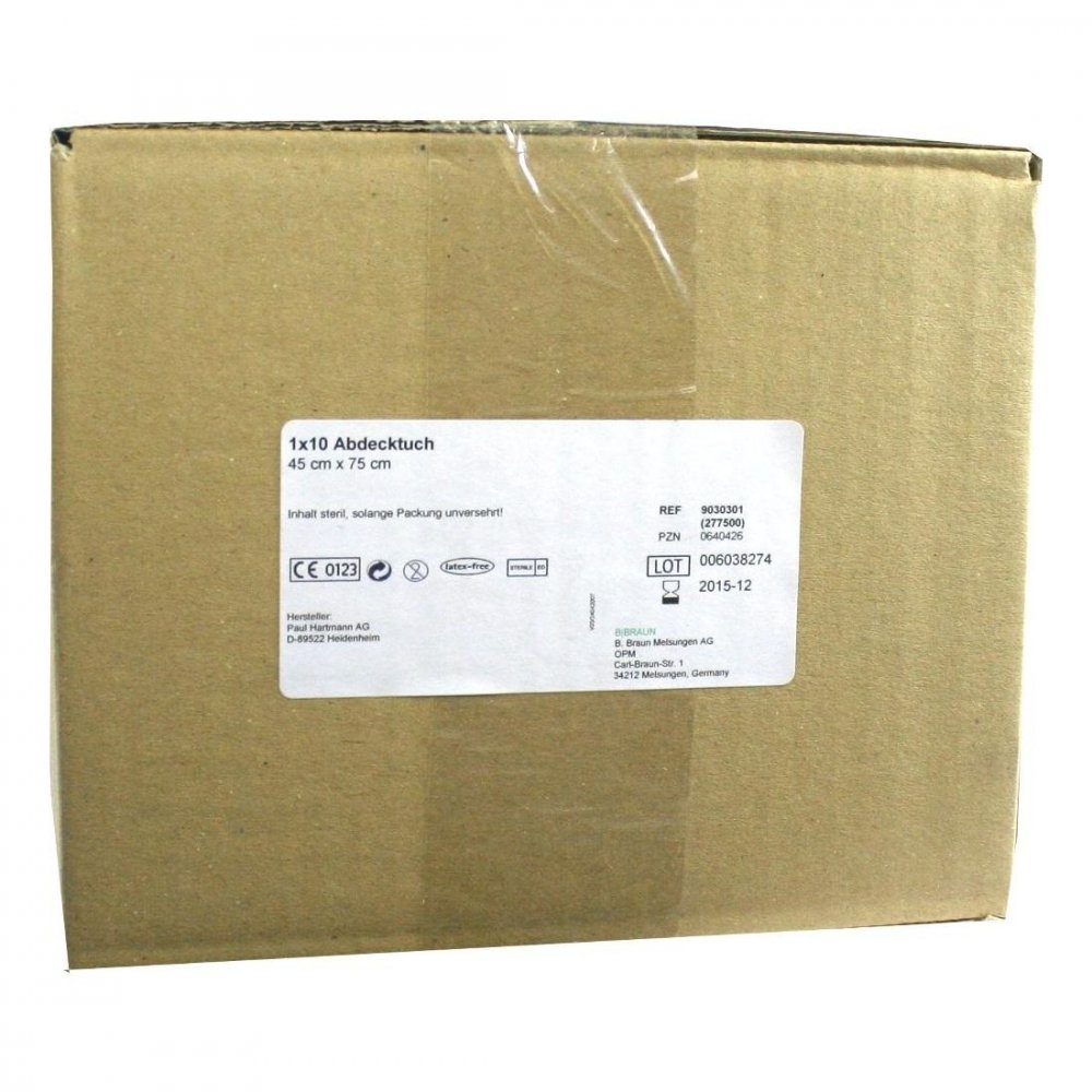 B. Braun Melsungen AG Abdecktuch 45x75 cm 00640426