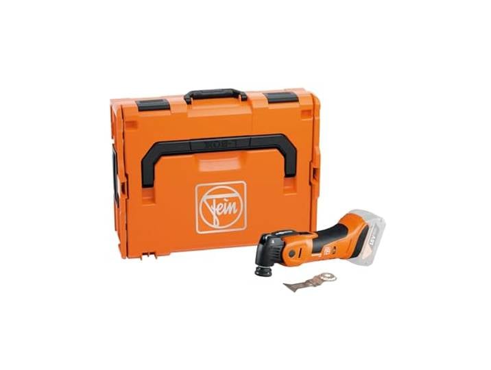 FEIN Multimaster sans fil AMM 700 MAX AS 18 V\, livré sans batterie ni chargeur\, AMPShare\, StarlockMax\, MultiTool pour l’aménagement et la rénovation\, 1 lame de scie universelle 44mm