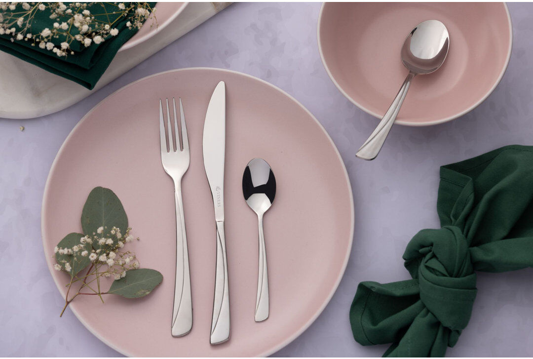 Viners Angel 24 Piece Cutlery Set, Service for 6 Silver 24