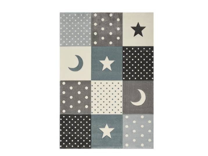 Tapis enfant - THE CARPET - Pastel Kids - Bleu - 120x170 cm - Oeko-Tex