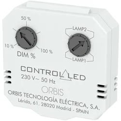 Orbis, Lichtschalter + Storenschalter, Zeitschalttechnik OB200010 Unt