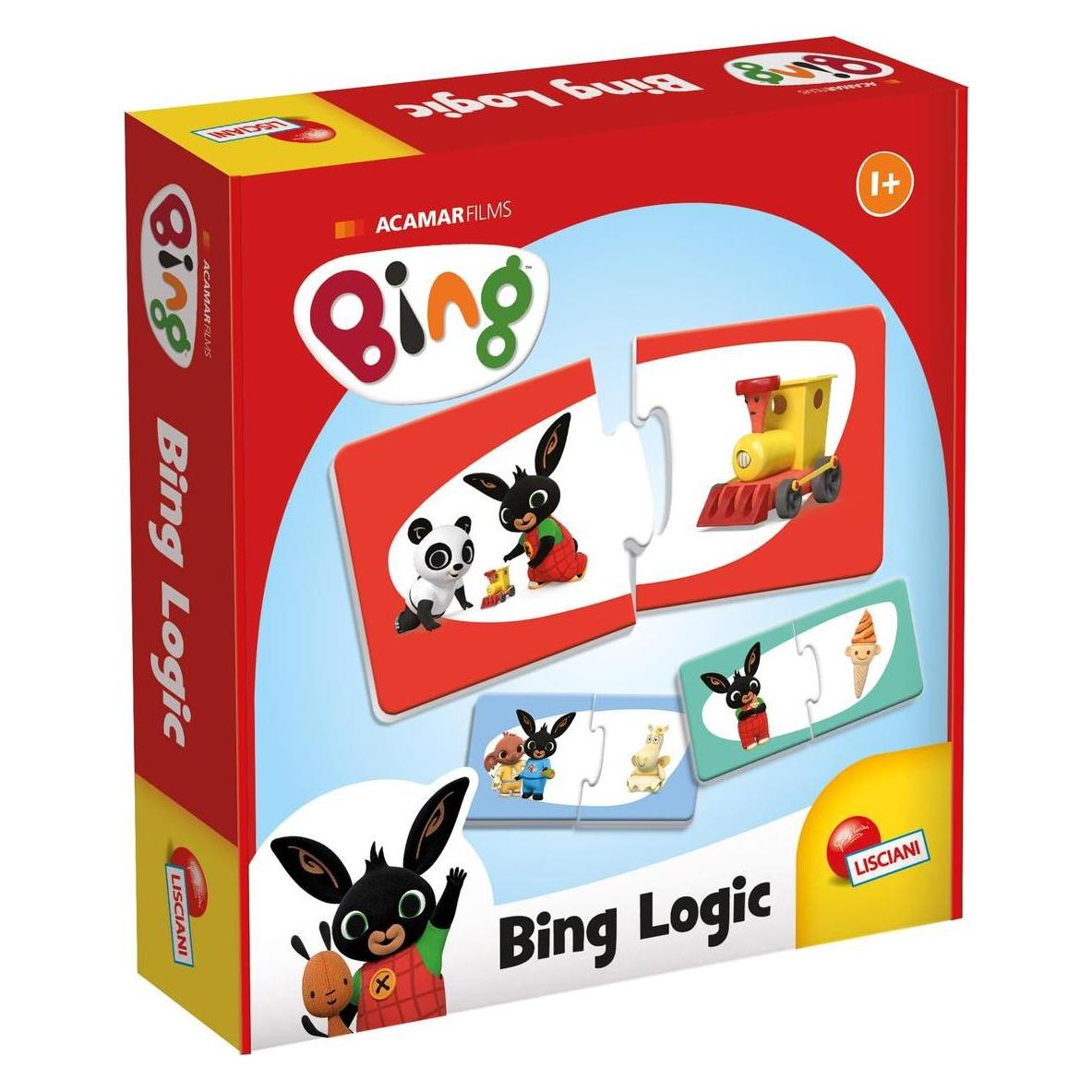 Lisciani 95223 - - BING GAMES - BING LOGIC (1 - 4 Jahre) (96346)