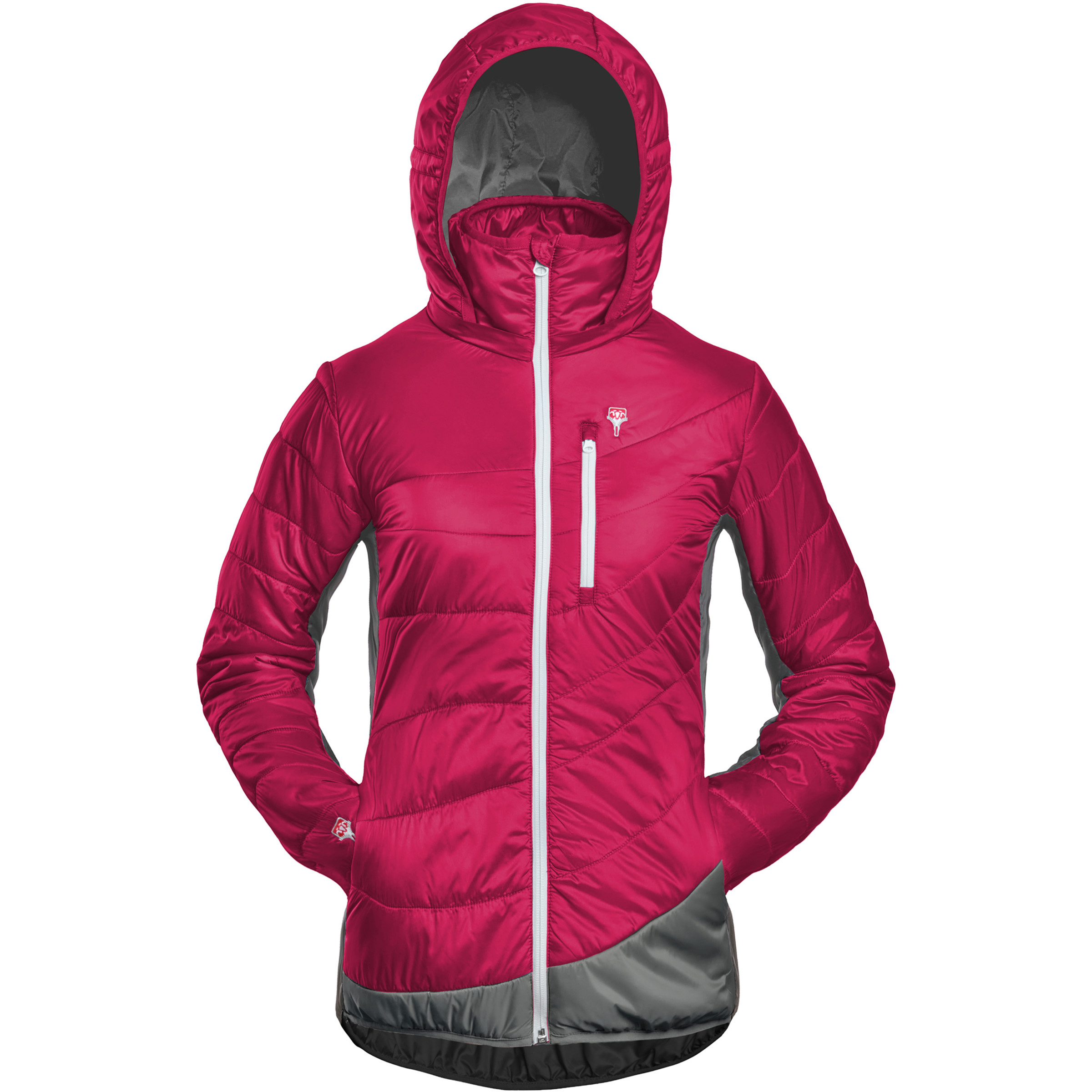 Grüezi Bag Refreshful SilkWool Damen Isolationsjacke pink Größe XS Trekking Klein verpackbar Wasserabweisend
