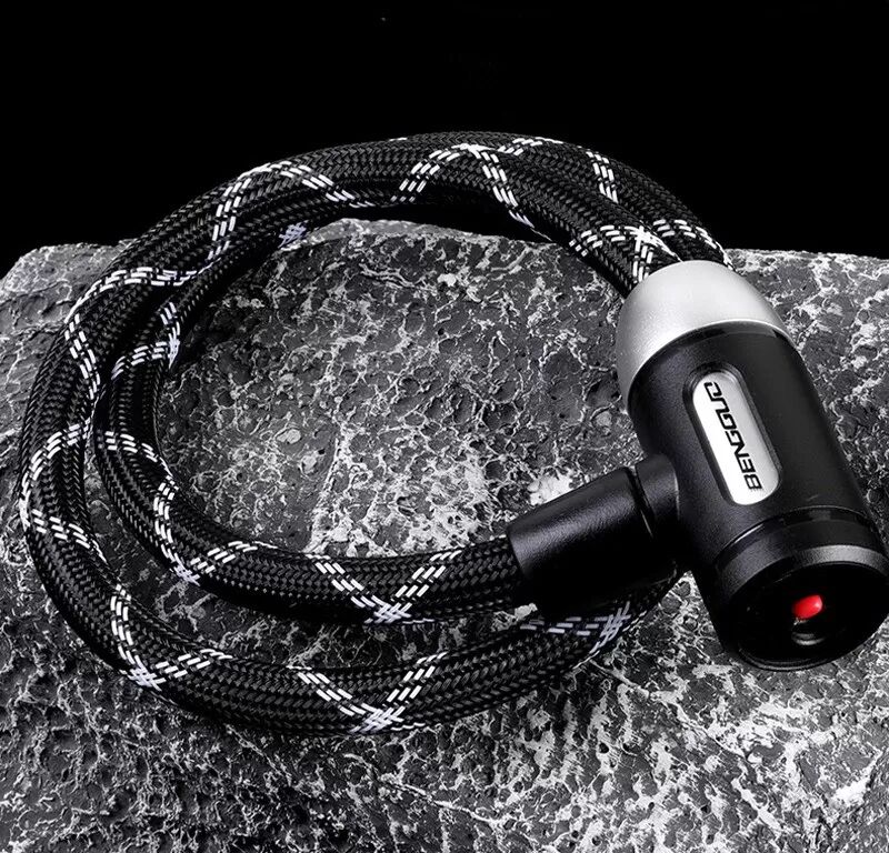 INF Antivol de vélo à câble en acier et nylon - Sécurité portable pour votre vélo
