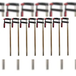 Vago-Tools 8x Profi Schraubzwinge 300x120 Zwinge Temperguß