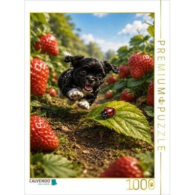 CALVENDO Puzzle Der flinke Glückskäfer | 1000 Teile Lege-Größe 64x48cm Foto-Puzzle für glückliche Stunden