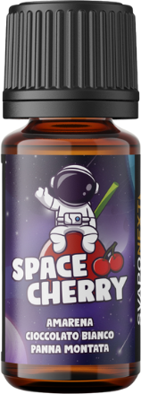 Svaponext Space Cherry Next Flavour Aroma Concentrato 10ml Amarena Cioccolato Bianco Panna