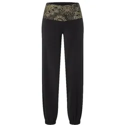 The Spirit of Om, Damen, Sporthose, Yogahose Bali (XS), Schwarz