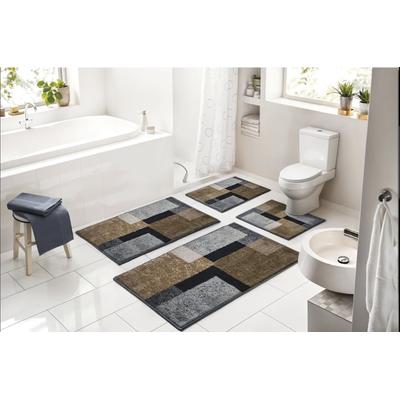 Badematte GRUND "Atala", beige (taupe), H:20mm, Polyacryl, Badematten, Badematte