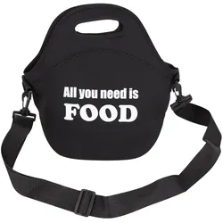 San Ignacio Expert - Neopren Lunchtasche 30x30x17cm Schwarz