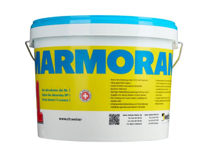 Marmoran Carrara Aufziehputz B110 15 kg