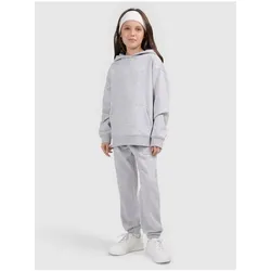 4F, Mädchen, Sportshirt, Girls' sweatshirt with hood, open, 4FJWMM00TSWSF1862-25M (164), Mehrfarbig