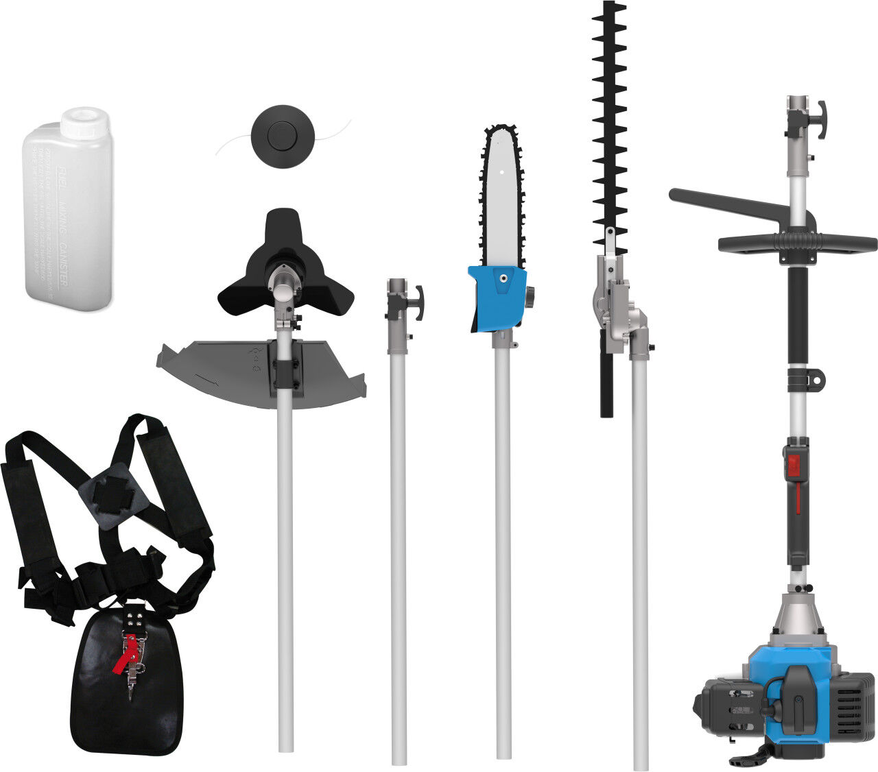 Güde Gartenpflege-Set GPS 1001 4in1