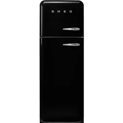 smeg Kühl-Gefrierkombination FAB30LBL6 Metall Schwarz