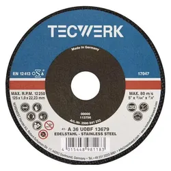 Tecwerk, Sägeblatt, Trennscheibe