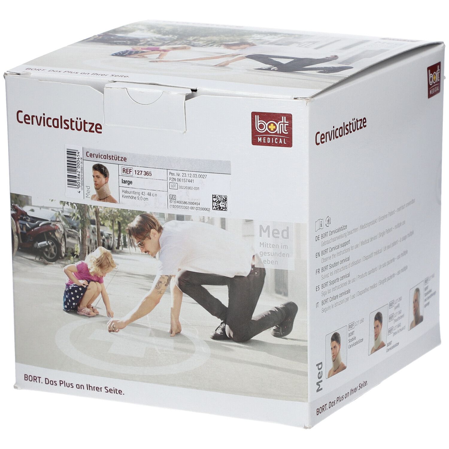 Bort Cervicalst.9 cm L haut 1 St Bandage(s)