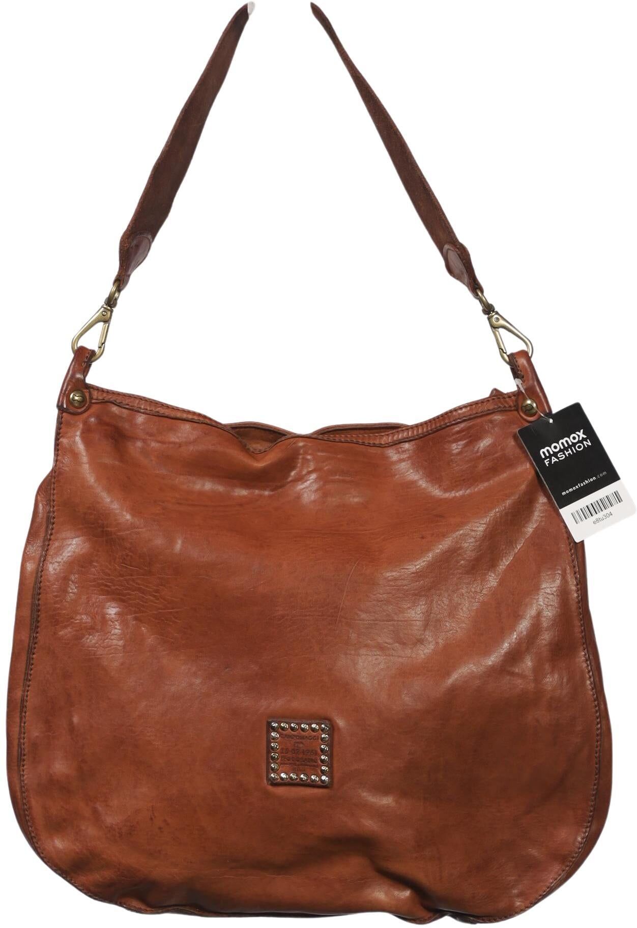 Campomaggi Damen Handtasche gross Leder, Braun, Leder - Second Hand