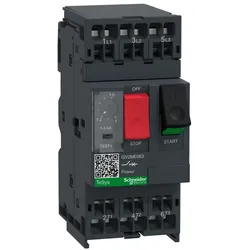 Schneider Electric GV2ME063 Motorschutzschalter, 3p, 1-1,6A, Tasterbetätigung, Federzuganschluss