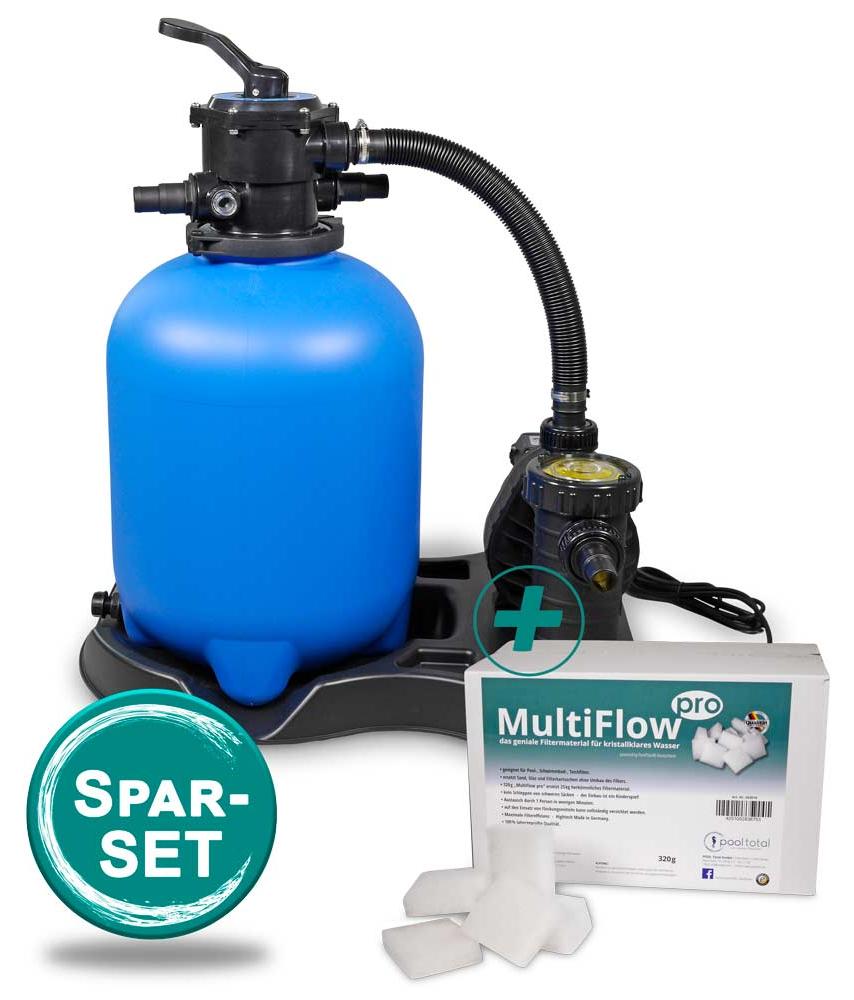 OKU Sandfilter Bali 300 mit Aqua Plus 6 + MultiFlow pro