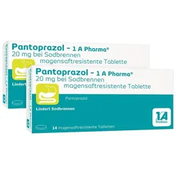 Pantoprazol Doppelpack 2X14 St