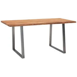 Schreibtisch WL7.267 Akazie-/Chromfarben