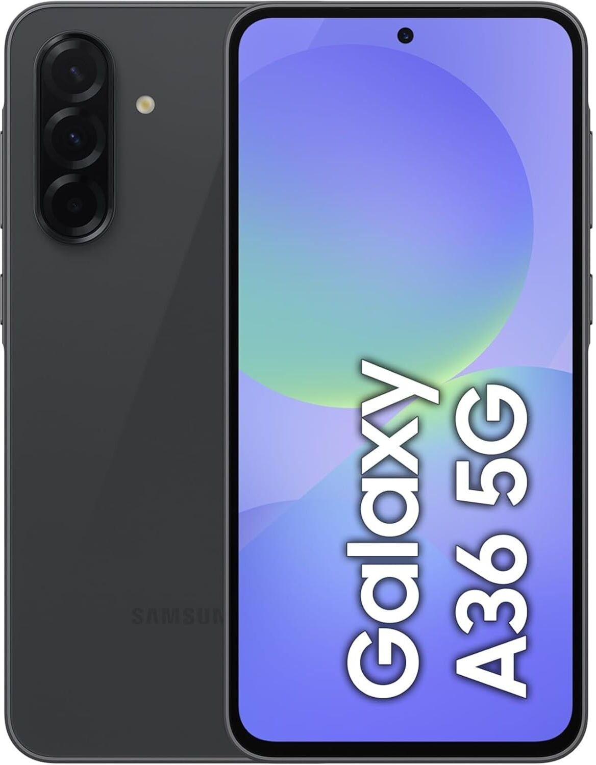 SAMSUNG Galaxy A36 5G 128GB 6GB Awesome Black SIM-Free Unlocked Mobile Phone (International Model)