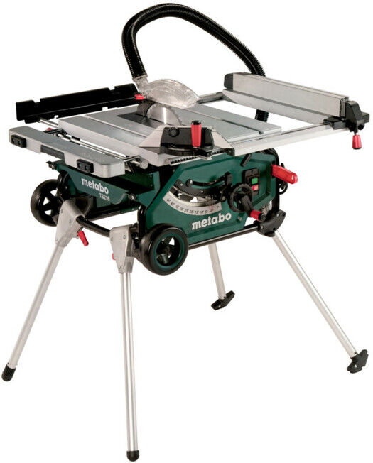 Scie sur table Metabo TS 216 avec cadre de base et fonction chariot ; boîte en carton (600667000)