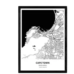 POSTER Kapstadt - Südafrika A4 Rahmenlos