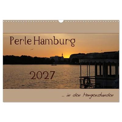 Perle Hamburg (Wandkalender 2027 DIN A3 quer), CALVENDO Monatskalender