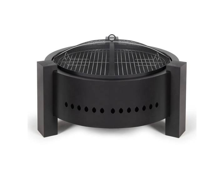 Brasero au bois ou au charbon 47.5cm noir - Livoo - DOC286 -