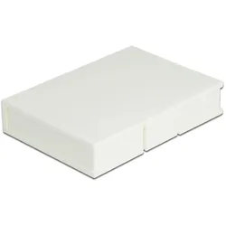 DELOCK Schutzbox für 3.5" HDD weiß