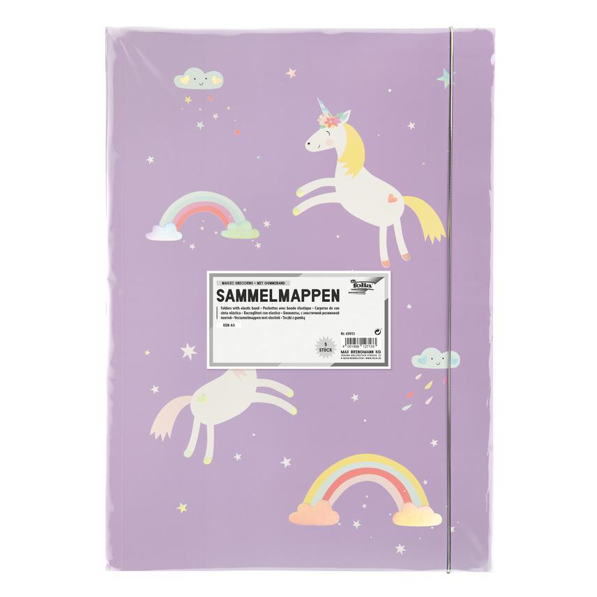 Folia Zeichnungsmappe "Magic Unicorns" (A3, 1x) (69013)