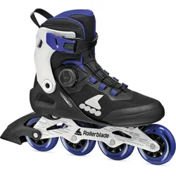 ROLLERBLADE MACROBLADE 84 BOA Inline Skate 2026 black/blue/bone white - 45,5/46