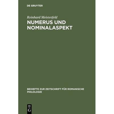 Numerus und Nominalaspekt, Gebundene Ausgabe von Reinhard Meisterfeld, De Gruyter, 978-3-484-52293-0