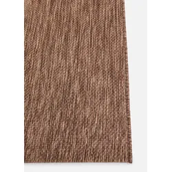 bonprix In- und Outdoor Teppich, braun, Gr.140x200 cm, Setzt moderne Akzente: der In- und Outdoor Teppich