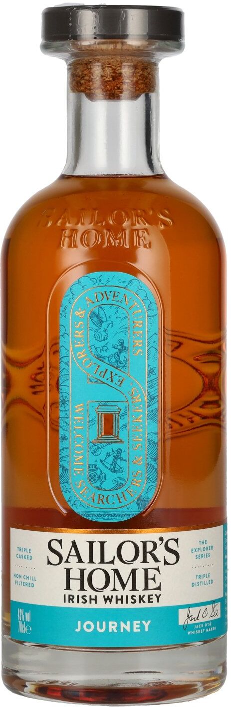Sailors Home Sailor's Home JOURNEY Irish Whiskey 43% Vol. 0,7l