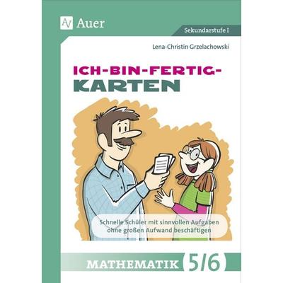 Ich-bin-fertig-Karten Mathematik Klassen 5-6