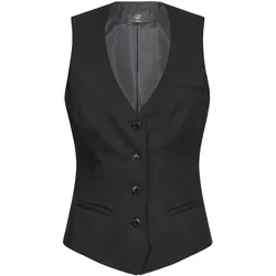 Damen Weste "8222" - 38 - schwarz