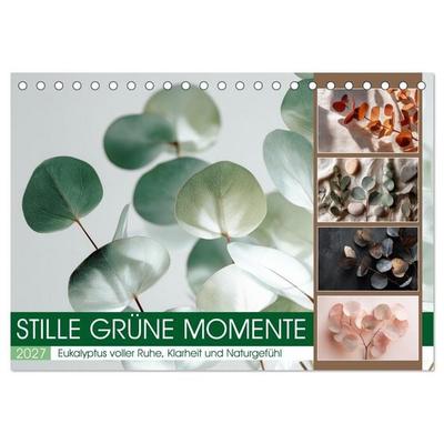 Stille Grüne Momente (Tischkalender 2027 DIN A5 quer), CALVENDO Monatskalender