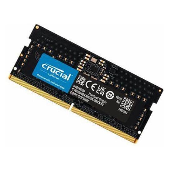 Crucial 16 GB DDR5-RAM SO DIMM PC4800 Basic CL40 CB16GS4800 (1 x 16GB, 4800 MHz, DDR5-RAM, SO-DIMM) (CB16GS4800)