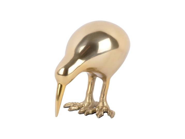 Statue „Kiwi Bird“ – Metall in Goldoptik - Gold - Luxusbetten24