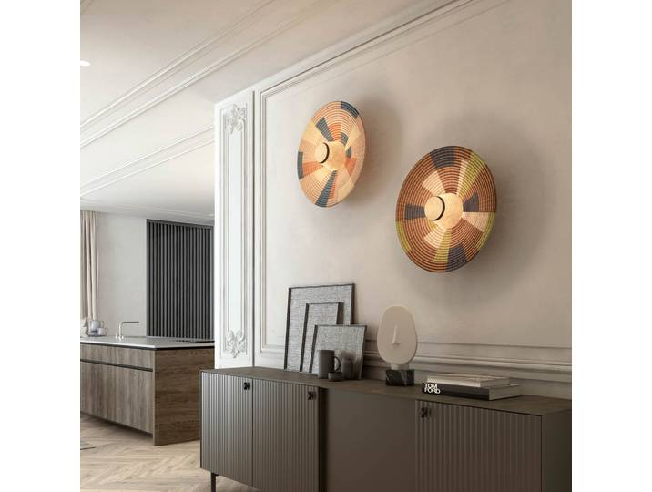 Parrot Applique Murale L Brown - Forestier - Salon / séjour - Design - Rond