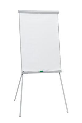 Franken Flipchart U-Act!Line® Standard FC93, Dreibeinstativ, höhenverstellbar, recycelt, magnethaftend, Ablageschale, Tafel 700x1000 mm