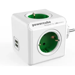 Allocacoc, Steckdosenleiste, PowerCube Original USB (4x, CEE 7/3)