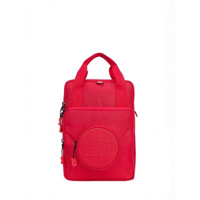 Schultertasche LEGO "LEGO Bag Brick", Kinder, Gr. onesize, rot (bright rot), Obermaterial: 100% Polyester - PES, Taschen Schultertasche