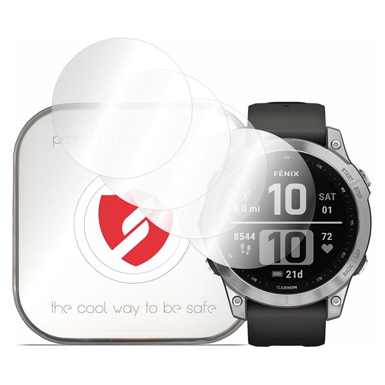 Smart Protection - Premium Classic (4 pack) - Garmin Fenix 7 - Clear (56362475)