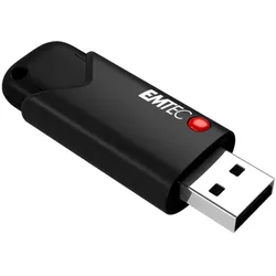 Emtec B120 Click Secure (128 GB, USB-A), USB Stick, Schwarz
