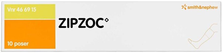 Smith & nephew Zipzoc 10 stk Imprægneret gaze