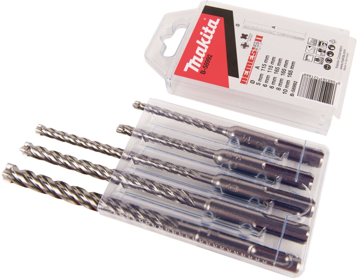 Makita NEMESIS 2 SDS+ Bohrerset 5-teilig (B-58992)