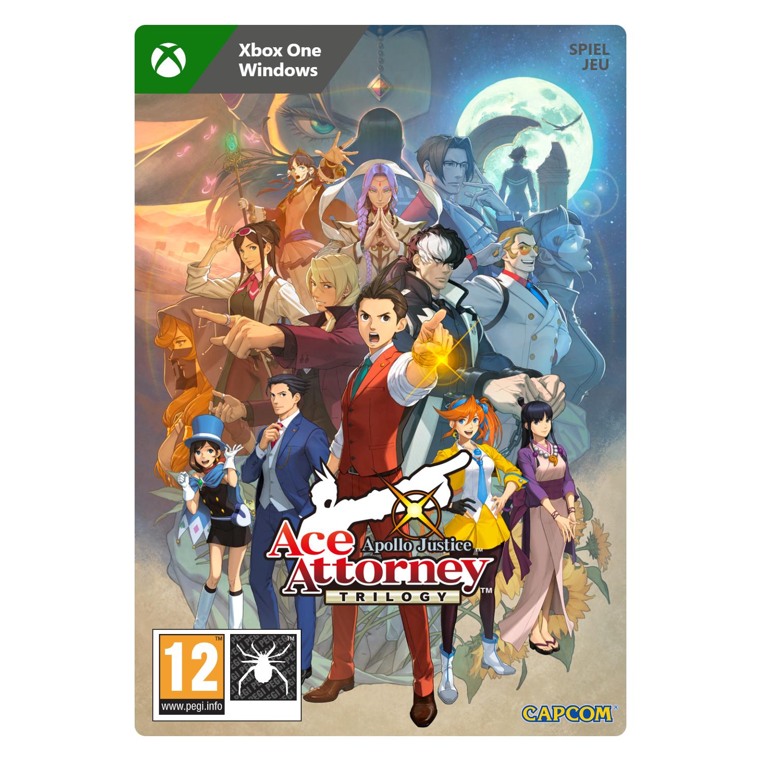 Microsoft Xbox Apollo Justice Ace Attorney Trilogy Game Download (Xbox One S, Xbox One X, Xbox Series S, Xbox Series X) (G3Q-02182)